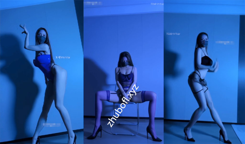 抖音主播@爱跳舞的小野猫 定制情趣热舞55V/864M