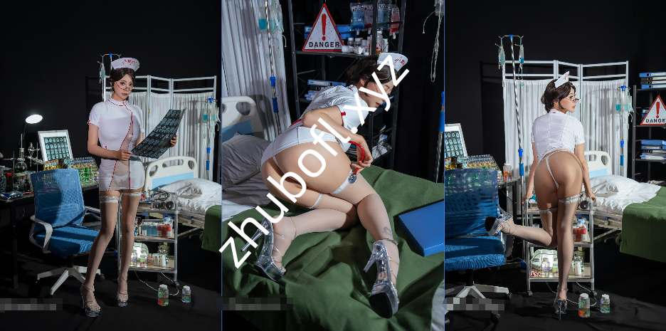 顶级颜值Coser@奈汐酱 定制写真-心动护士1V/80P/2.97G